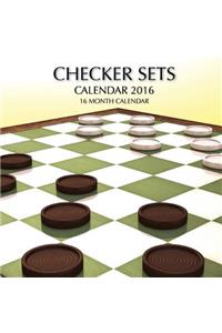 Checker Sets Calendar 2016