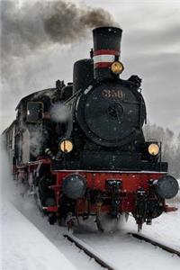 Old Steam Locomotive in the Snow Journal