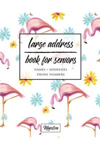 Large Address Book For Seniors
