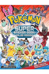 Pokemon Super Sticker Book: Kalos Region [With Sticker(s)]