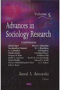 Advances in Sociology Research