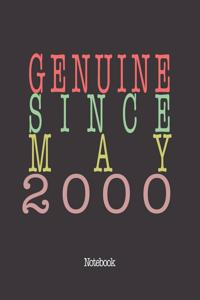 Genuine Since May 2000