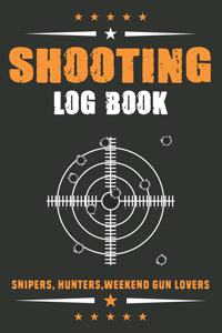 Shooting Log Book - Weekend Gun Lovers