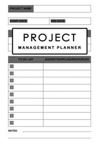 Project Management Planner