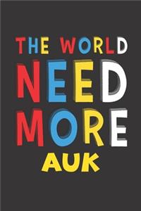 The World Need More Auk