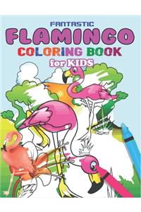 Fantastic Flamingo Coloring Book for Kids
