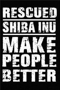 Rescued Shiba Inu Make People Better