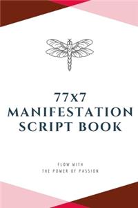 77x7 Manifestation Script Book