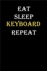 Eat, Sleep, Keyboard, Repeat Journal