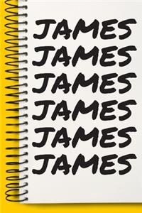Name JAMES Customized Gift For JAMES A beautiful personalized