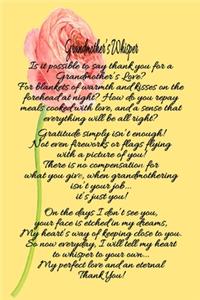 Grandmother's Whisper Prayer Journal