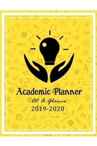 Academic Planner At A Glance 2019-2020