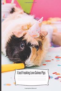 I Just Freaking Love Guinea Pigs