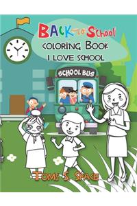 Back to School coloring Book