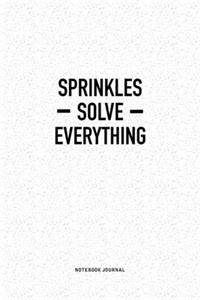 Sprinkles Solve Everything