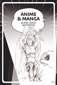Anime Manga Blank Comic Notebook