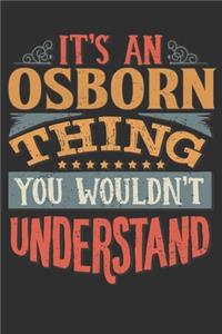 It's An Osborn You Wouldn't Understand