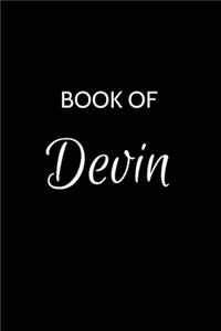 Devin Journal Notebook