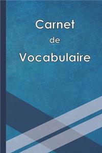 Carnet de Vocabulaire