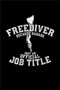 Freediver Job title