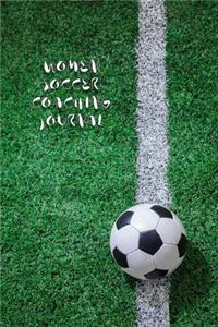 Women Soccer Coaching Journal Training Notebook