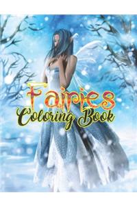 Fairies Coloring Book