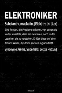 Elektroniker Notizbuch