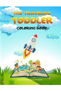 The Traveling Toddler Coloring Book
