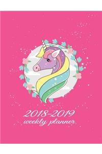 2018-2019 Weekly Planner