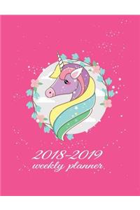 2018-2019 Weekly Planner