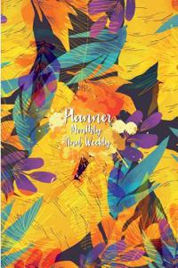 Planner monthly and weekly