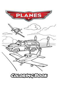 Planes Coloring Book