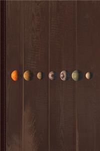 Trappist-1 7 Planet Lineup Journal Notebook