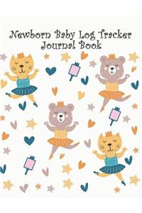 Newborn Baby Log Tracker Journal Book