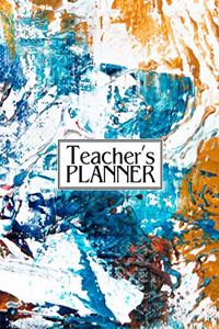 Teacher's Planner: Undated 12-Month Planner for Teachers - Helps with Organizing, Lesson Planning and Record-Keeping Track All Class Details with This Practical Notebo