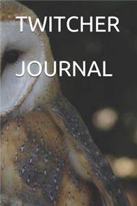 Twitchers Journal, Blank Lined Notebook