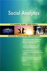 Social Analytics A Complete Guide - 2020 Edition