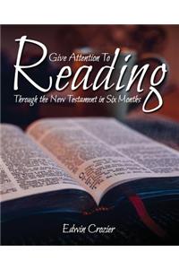 Give Attention to Reading