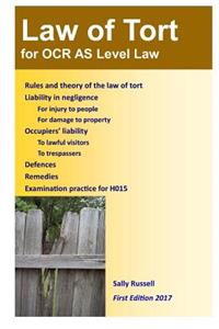 Law of Tort for OCR AS Level Law