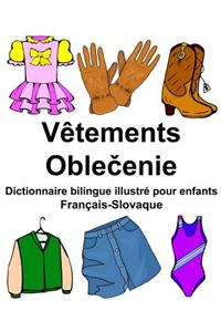Français-Slovaque Vêtements Dictionnaire bilingue illustré pour enfants