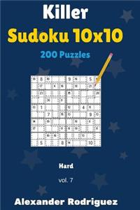 Killer Sudoku 10x10 Puzzles - Hard 200 vol. 7