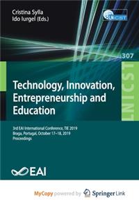 Technology, Innovation, Entrepreneurship and Education