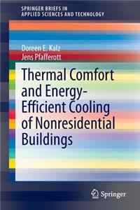 Thermal Comfort and Energy-Efficient Cooling of Nonresidential Buildings