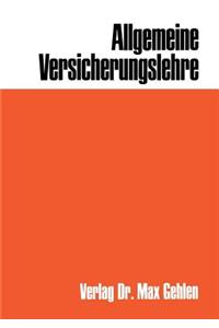 Allgemeine Versicherungslehre