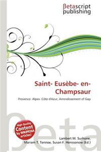 Saint- Eusebe- En- Champsaur