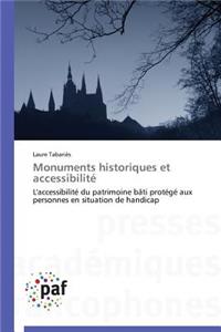 Monuments Historiques Et Accessibilité