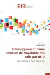 Développement d'Une Solution de Traçabilité Des Colis Par Rfid