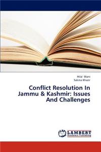 Conflict Resolution in Jammu & Kashmir