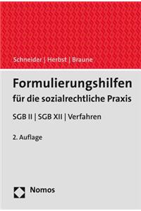Formulierungshilfen Fur Die Sozialrechtliche PRAXIS