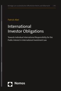 International Investor Obligations